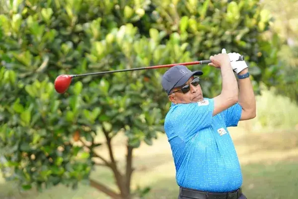 Close-up of a Tigers drive